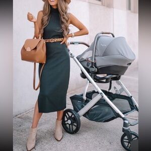 Halogen Ribbed Turtleneck Midi XS NWOT